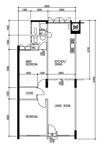 706 Clementi West Street 2, 706 Clementi West Street 2, 2 Bedrooms, 732 sqft, HDB Flat For Rent, by Novan Ng, 24583608 - PropertyGuru.com.sg
