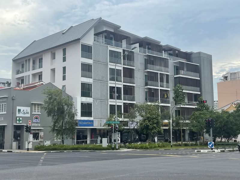 Grandview Suites @ Geylang, 1 Geylang Lorong 22, Eunos / Geylang / Paya Lebar, 3,574 sqft, Shop / Shophouse For Rent, by Davies Ng, 24592791 - CommercialGuru.com.sg