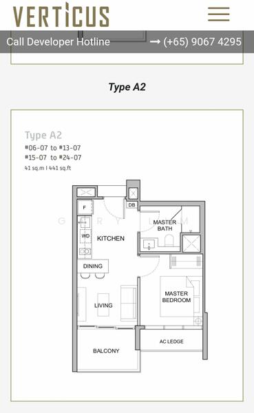 Verticus, 5 Jalan Kemaman, Balestier / Toa Payoh, 1 Bedroom, 441 sqft, Condominium For Sale, by Gary Lim, 24593546 - PropertyGuru.com.sg