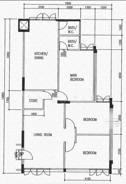 473 Ang Mo Kio Avenue 10, 473 Ang Mo Kio Avenue 10, 3 Bedrooms, 980 sqft, HDB Flat For Sale, by Catherine Ho Mei Yoke, 24597255 - PropertyGuru.com.sg
