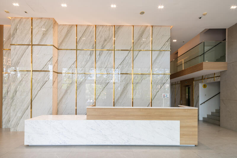 High Specifications Industrial Building @ Ubi Avenue, Ubi Avenue, 96,550 sqft, Light Industrial (B1) For Sale, by Mark Tan, 24598558 - Elegant lobby and reception - CommercialGuru.com.sg