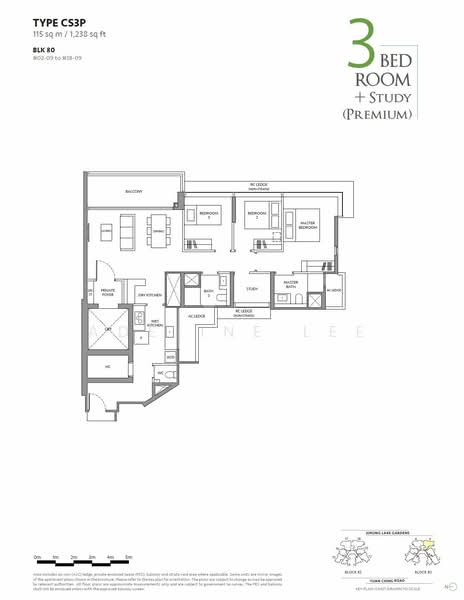 The LakeGarden Residences, 80 Yuan Ching Road, 3 Bedrooms, 1,238 sqft, Condominium For Sale, by Adeline Lee, 24599022 - PropertyGuru.com.sg