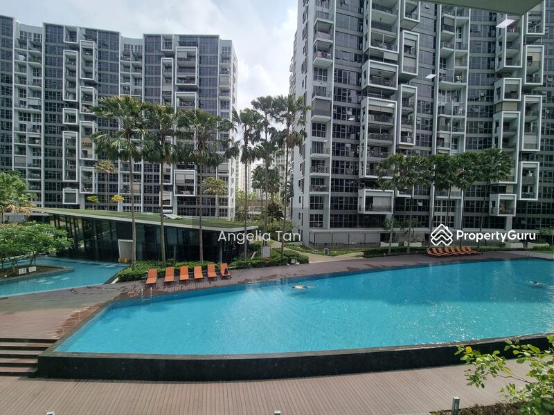 Pool view from Living room
