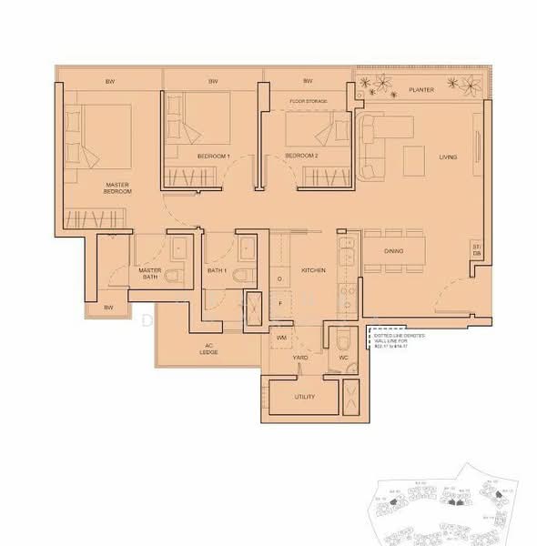 The Palette, 111 Pasir Ris Grove, 3 Bedrooms, 1,066 sqft, Condominium For Rent, by Helena Dihardja, 24605732 - PropertyGuru.com.sg