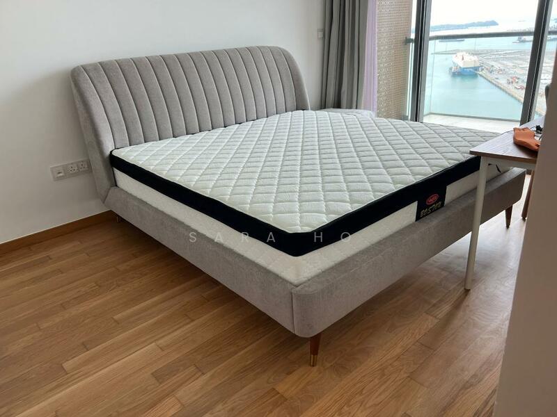 Marina One Residences, 21 Marina Way, 2 Bedrooms, 1,130 sqft, Condominium For Rent, by Sara Ho, 24606673 - masterbedroom with beautiful seaview - PropertyGuru.com.sg