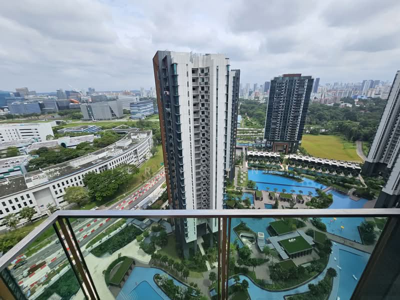 Normanton Park, 51 Normanton Park, 3 Bedrooms, 958 sqft, Condominium For Rent, by Terence Ng, 24611785 - Actual View from Balcony - PropertyGuru.com.sg