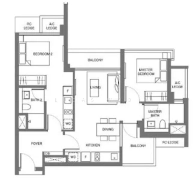 Principal Garden, 99 Prince Charles Crescent, Studio, 300 sqft, Condominium For Rent, by Lucas Woo, 24615448 - PropertyGuru.com.sg