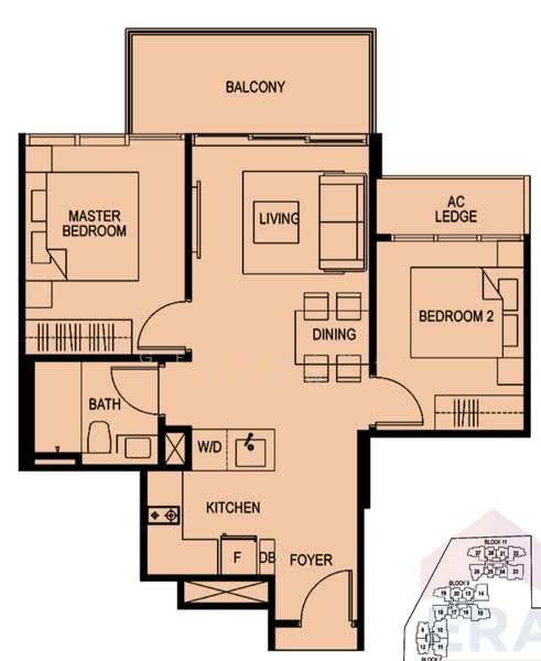 The Gazania, 11 How Sun Drive, 2 Bedrooms, 657 sqft, Condominium For Rent, by Georgina Seow, 24616815 - PropertyGuru.com.sg