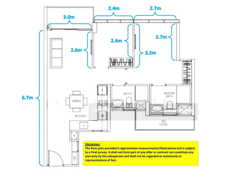 The Poiz Residences, 12 Meyappa Chettiar Road, Macpherson / Potong Pasir, 2 Bedrooms, 753 sqft, Condominium For Sale, by Lee Lay Hien, 24620300 - PropertyGuru.com.sg