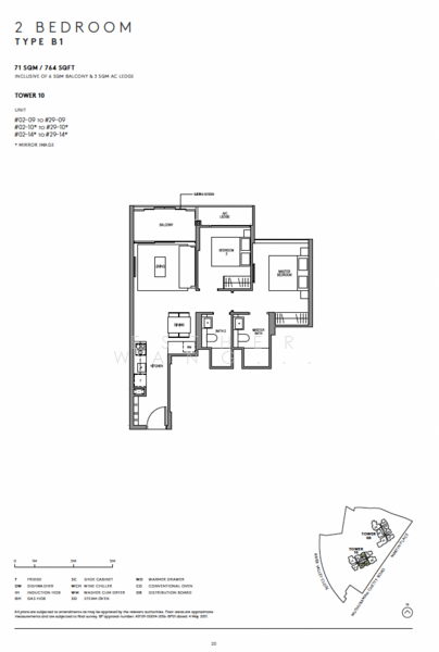 Martin Modern, 10 Martin Place, 2 Bedrooms, 764 sqft, Apartment For Rent, by Esther Wang 王芝茵, 24621371 - PropertyGuru.com.sg