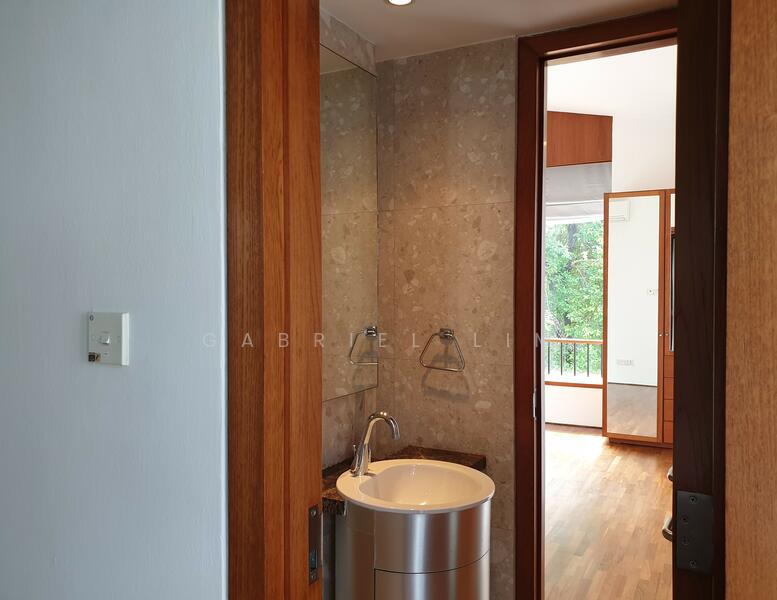 Common bathroom sharing with common bedroom 2 and 3