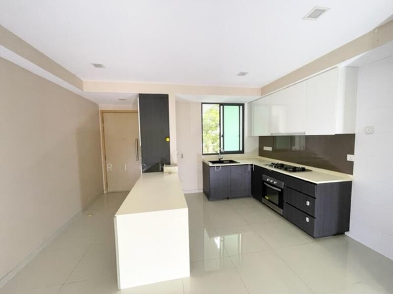 Entrance and Kitchen