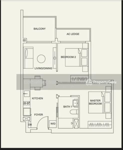 Urban Treasures, 205 Jalan Eunos, 2 Bedrooms, 634 sqft, Condominium For Rent, by Catherine Chua, 24633710 - PropertyGuru.com.sg