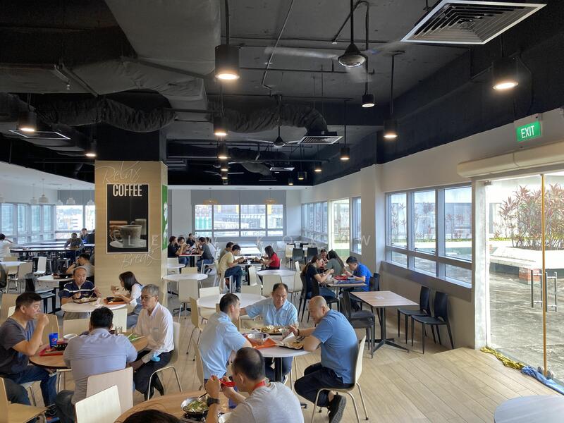 4.6m high industrial office with air condition foodcourt/ gym / tennis courts, Ang mo Kim, 5,000 sqft, Light Industrial (B1) For Rent, by Leow Kok Wee, 24634476 - CommercialGuru.com.sg