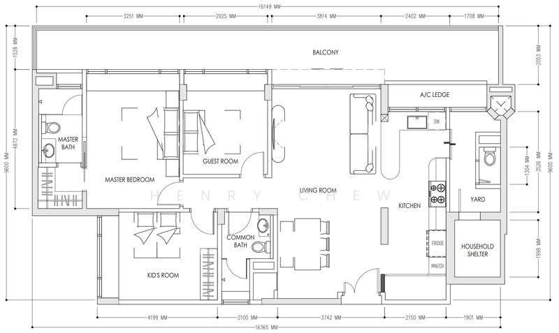 The Spectrum, Pasir Panjang Road, Buona Vista / West Coast / Clementi New Town, 3 Bedrooms, 1,550 sqft, Condominium For Rent, by Henry Chew, 24638189 - PropertyGuru.com.sg