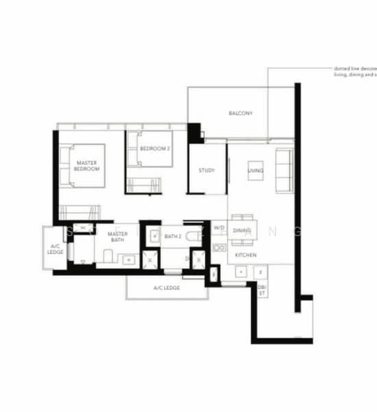 Margaret Ville, 20 Margaret Drive, 2 Bedrooms, 829 sqft, Apartment For Rent, by Sofia Zhang, 24640848 - PropertyGuru.com.sg