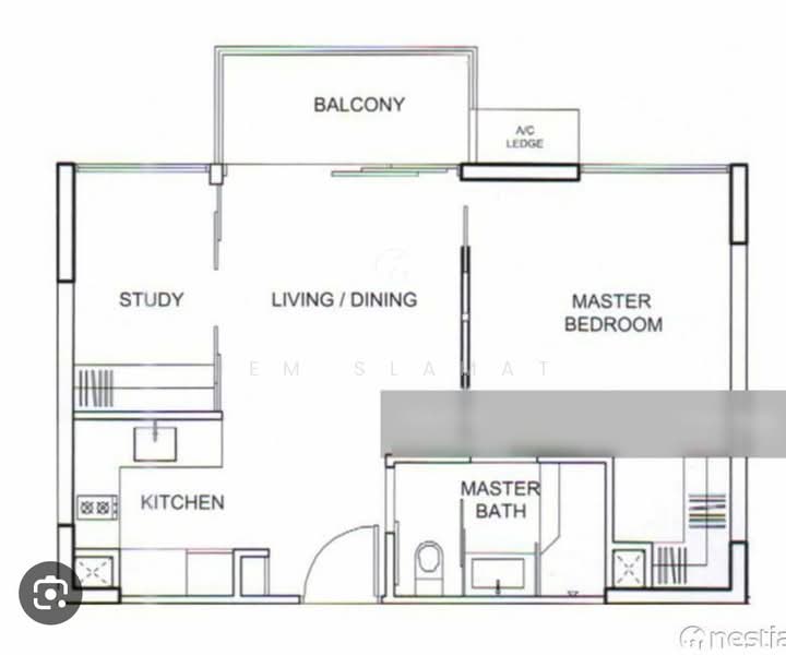 Watertown, 73 Punggol Central, 1 Bedroom, 570 sqft, Condominium For Rent, by Jem Slamat, 24642592 - PropertyGuru.com.sg
