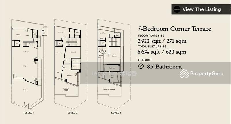 For Sale Jalan Elok 3.5 Storey Rebuilt with Pool, Lift, Basement
