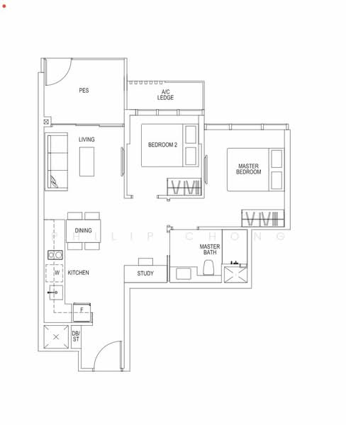 Sims Urban Oasis, 10 Sims Drive, 2 Bedrooms, 678 sqft, Condominium For Rent, by Philip Chong, 24645730 - PropertyGuru.com.sg