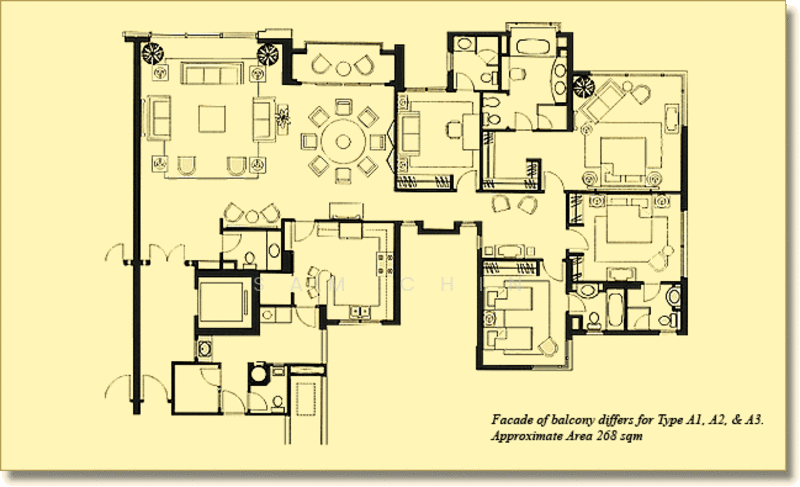 Ardmore Park, 11 Ardmore Park, 4 Bedrooms, 2,885 sqft, Condominium For Rent, by Sam Chin, 24646389 - PropertyGuru.com.sg