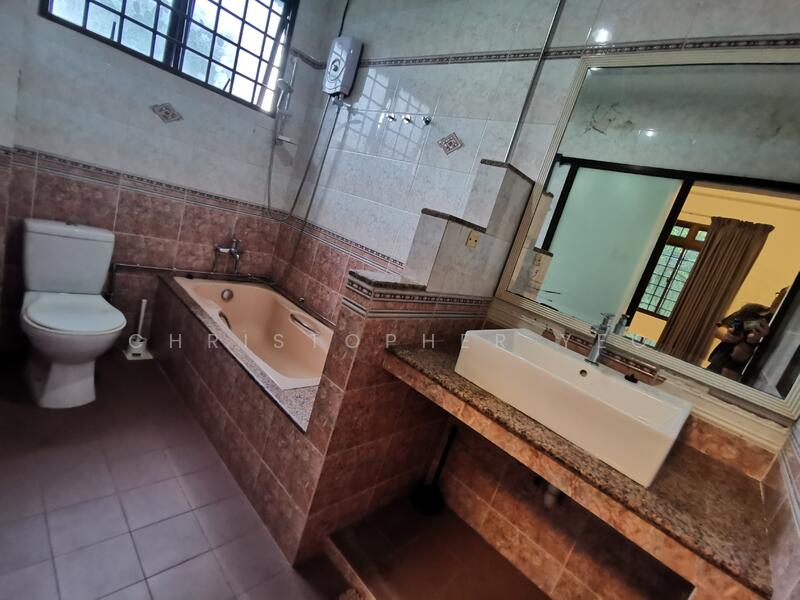 Master Bathroom with Bathtub