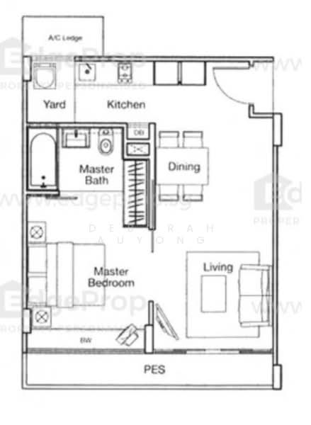 The Ford @ Holland, 1 Ford Avenue, 1 Bedroom, 581 sqft, Condominium For Rent, by Deborah AuYong, 24654554 - PropertyGuru.com.sg
