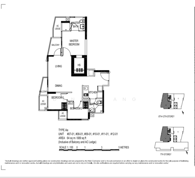 Ascent @ 456, 456 Balestier Road, Balestier / Toa Payoh, 3 Bedrooms, 689 sqft, Apartment For Sale, by Dennis Ang, 24655575 - PropertyGuru.com.sg