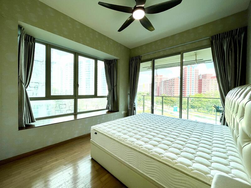Spacious master bedroom