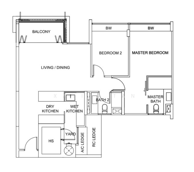 The Lanai, 140 Hillview Avenue, 2 Bedrooms, 980 sqft, Condominium For Rent, by Xavier Tan, 24657747 - PropertyGuru.com.sg