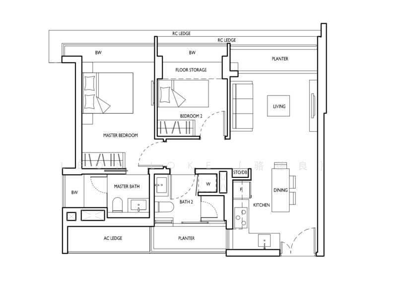 D'Nest, 145 Pasir Ris Grove, 2 Bedrooms, 753 sqft, Condominium For Rent, by Leon Loke (骆德良), 24657971 - PropertyGuru.com.sg