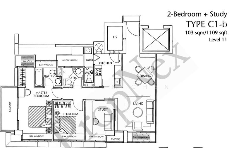 Shanghai One, 1 Shanghai Road, 3 Bedrooms, 1,109 sqft, Apartment For Rent, by Jayden Chen, 24658608 - PropertyGuru.com.sg