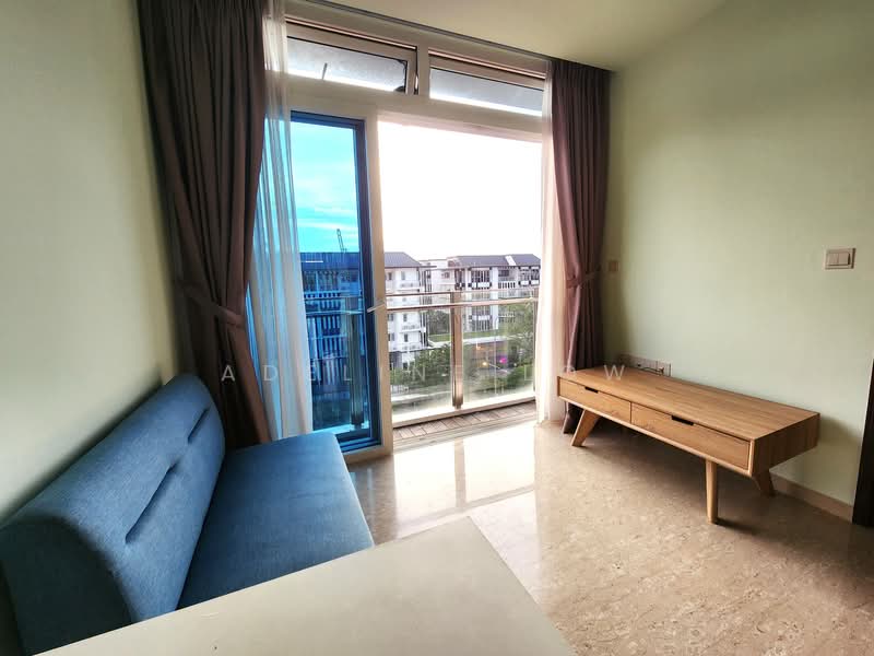 Icon @ Pasir Panjang, 218 Pasir Panjang Road, 2 Bedrooms, 452 sqft, Apartment For Sale, by Adeline Low, 24659382 - Living Room & Belcony Area - PropertyGuru.com.sg