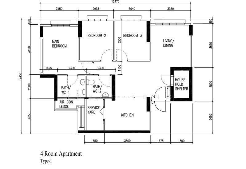 128A Canberra Street, 128A Canberra Street, Sembawang / Yishun, 3 Bedrooms, 1,001 sqft, HDB Flat For Sale, by Joyce Tong, 24661083 - PropertyGuru.com.sg