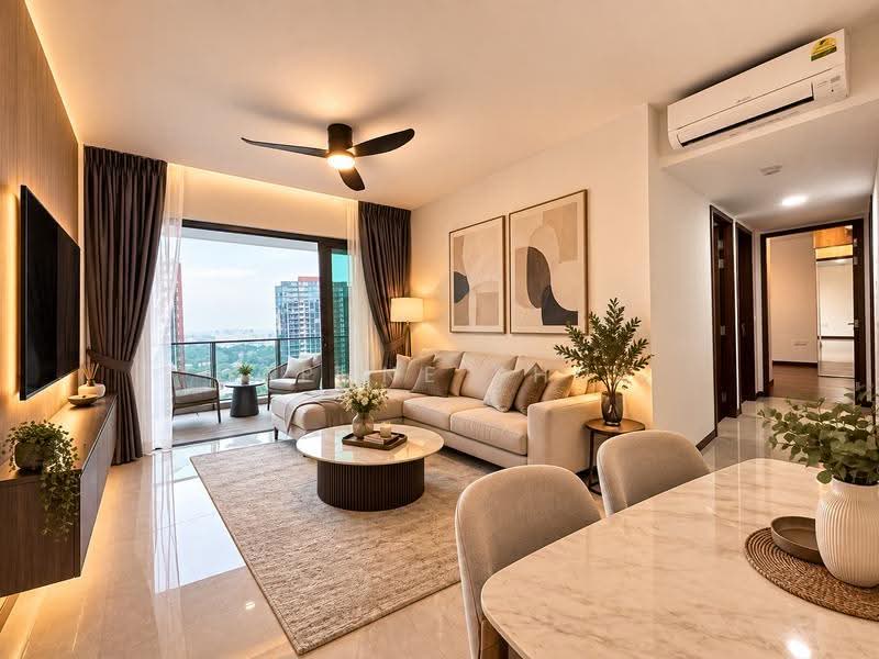 Normanton Park, 55 Normanton Park, Buona Vista / West Coast / Clementi New Town, 3 Bedrooms, 1,087 sqft, Condominium For Rent, by Daphne Phua, 24663812 - Living Room photo for illustration! - PropertyGuru.com.sg