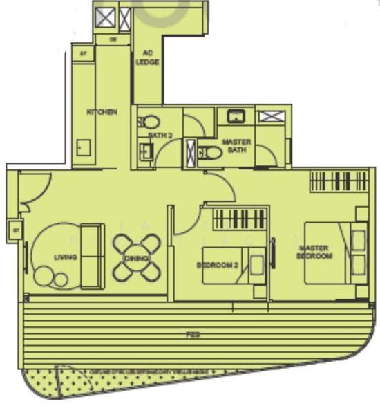 The Tembusu, 107B Tampines Road, 2 Bedrooms, 947 sqft, Condominium For Rent, by Lai Zhi Ping (Jack), 24665948 - PropertyGuru.com.sg