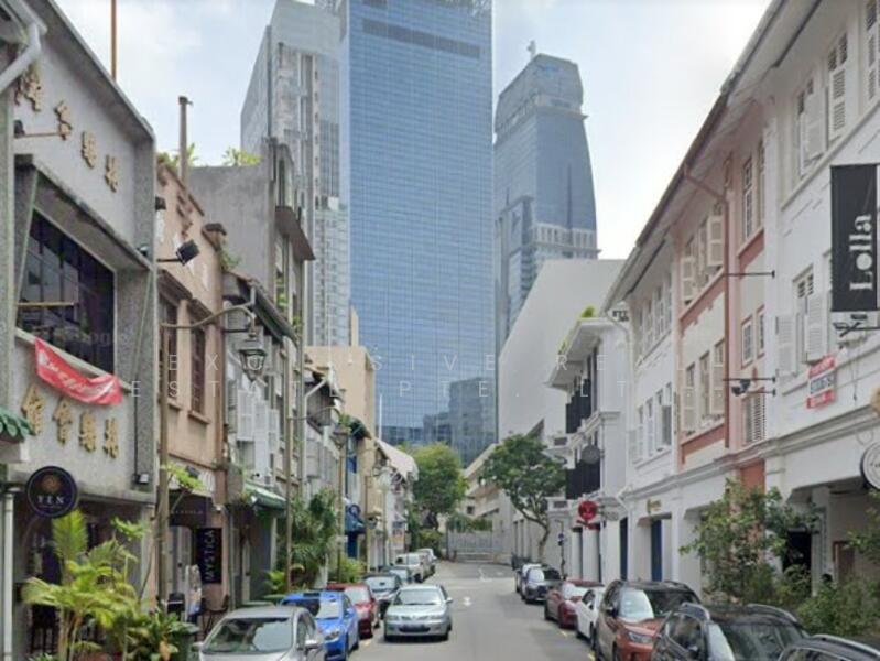 D01 Shophouse Ground floor & basement unit for Rent near Maxwell MRT