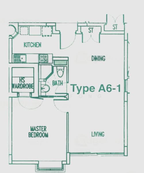The Waterina, 67 Lorong 40 Geylang, 1 Bedroom, 700 sqft, Apartment For Sale, by Fei Fong, 24668493 - PropertyGuru.com.sg