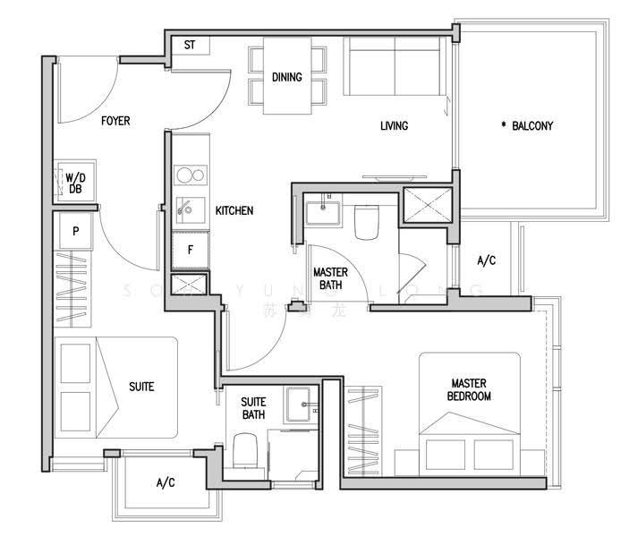 RV Altitude, 344 River Valley Road, Orchard / River Valley, 2 Bedrooms, 624 sqft, Condominium For Sale, by Soh Yung Long 苏勇龙, 24670224 - PropertyGuru.com.sg