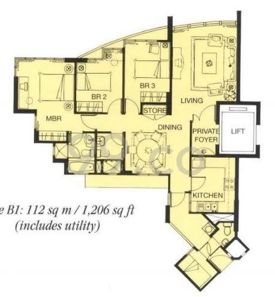Palm Gardens, 2E Hong San Walk, 3 Bedrooms, 1,206 sqft, Condominium For Sale, by Alan Tian, 24671636 - PropertyGuru.com.sg