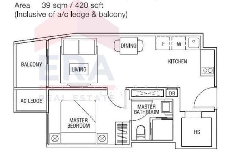 Idyllic Suites, 21 Lorong 30 Geylang, Eunos / Geylang / Paya Lebar, 1 Bedroom, 420 sqft, Condominium For Rent, by Lay Hoon Grace Ser, 24676958 - PropertyGuru.com.sg