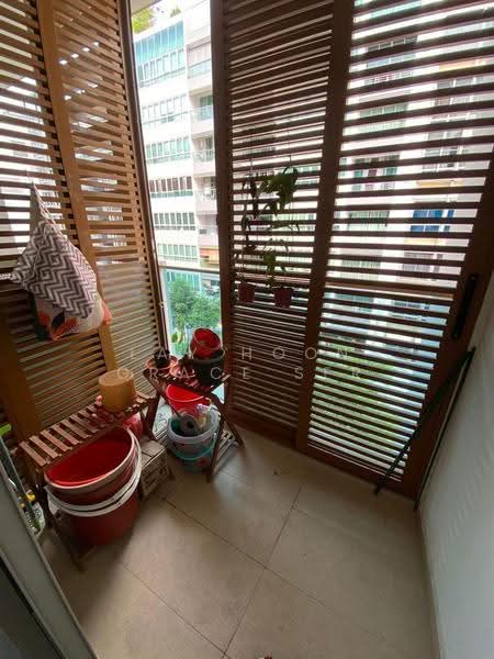 Idyllic Suites, 21 Lorong 30 Geylang, Eunos / Geylang / Paya Lebar, 1 Bedroom, 420 sqft, Condominium For Rent, by Lay Hoon Grace Ser, 24676958 - Balcony - PropertyGuru.com.sg