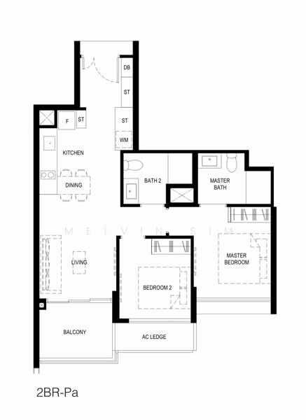 Normanton Park, 55 Normanton Park, 2 Bedrooms, 731 sqft, Condominium For Rent, by Melvin Sim, 24678095 - PropertyGuru.com.sg