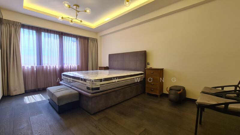 Master Bedroom with an separate and enclosed walk-in closet and study room