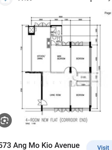 573 Cheng San Court, 573 Ang Mo Kio Avenue 3, 3 Bedrooms, 970 sqft, HDB Flat For Rent, by Shirley Ang, 24681434 - PropertyGuru.com.sg