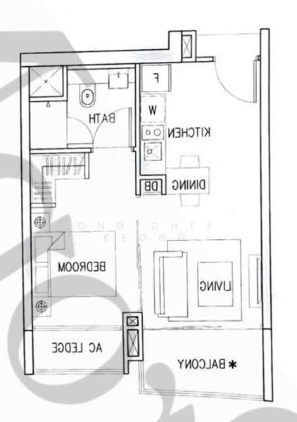 Eight Riversuites, 2 Whampoa East, 1 Bedroom, 441 sqft, Condominium For Rent, by Ong Chee Keong, 24686174 - PropertyGuru.com.sg