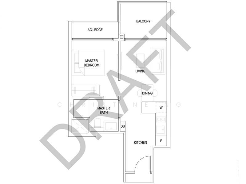 The Florence Residences, 81 Hougang Avenue 2, 1 Bedroom, 484 sqft, Condominium For Rent, by Christine Ng, 24686829 - PropertyGuru.com.sg