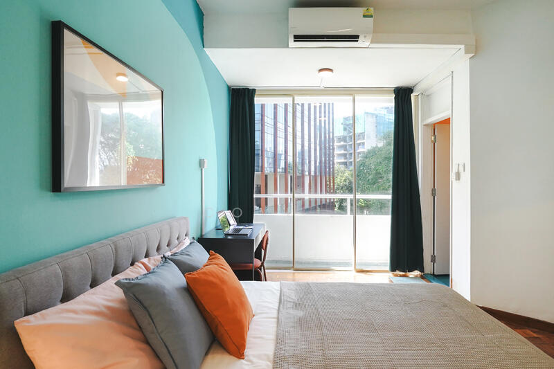 Elizabeth Heights, 57 Cairnhill Road, Room Rental, 140 sqft, Condominium For Rent, by Cove, 24687039 - Blue room - PropertyGuru.com.sg