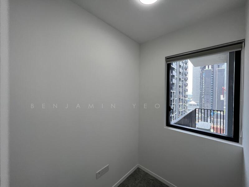 Study with window and Aircon unit