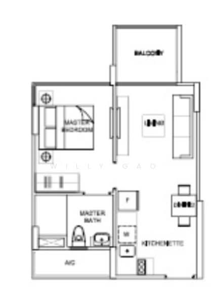 La Fiesta, 72 Sengkang Square, 1 Bedroom, 452 sqft, Condominium For Rent, by Willy Gao, 24690570 - PropertyGuru.com.sg