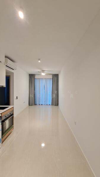 Treasure at Tampines, 15 Tampines Lane, Pasir Ris / Tampines, 2 Bedrooms, 581 sqft, Condominium For Rent, by Katherine Ang 洪佩真, 24694004 - Nordic inspired decor with grey curtains - PropertyGuru.com.sg
